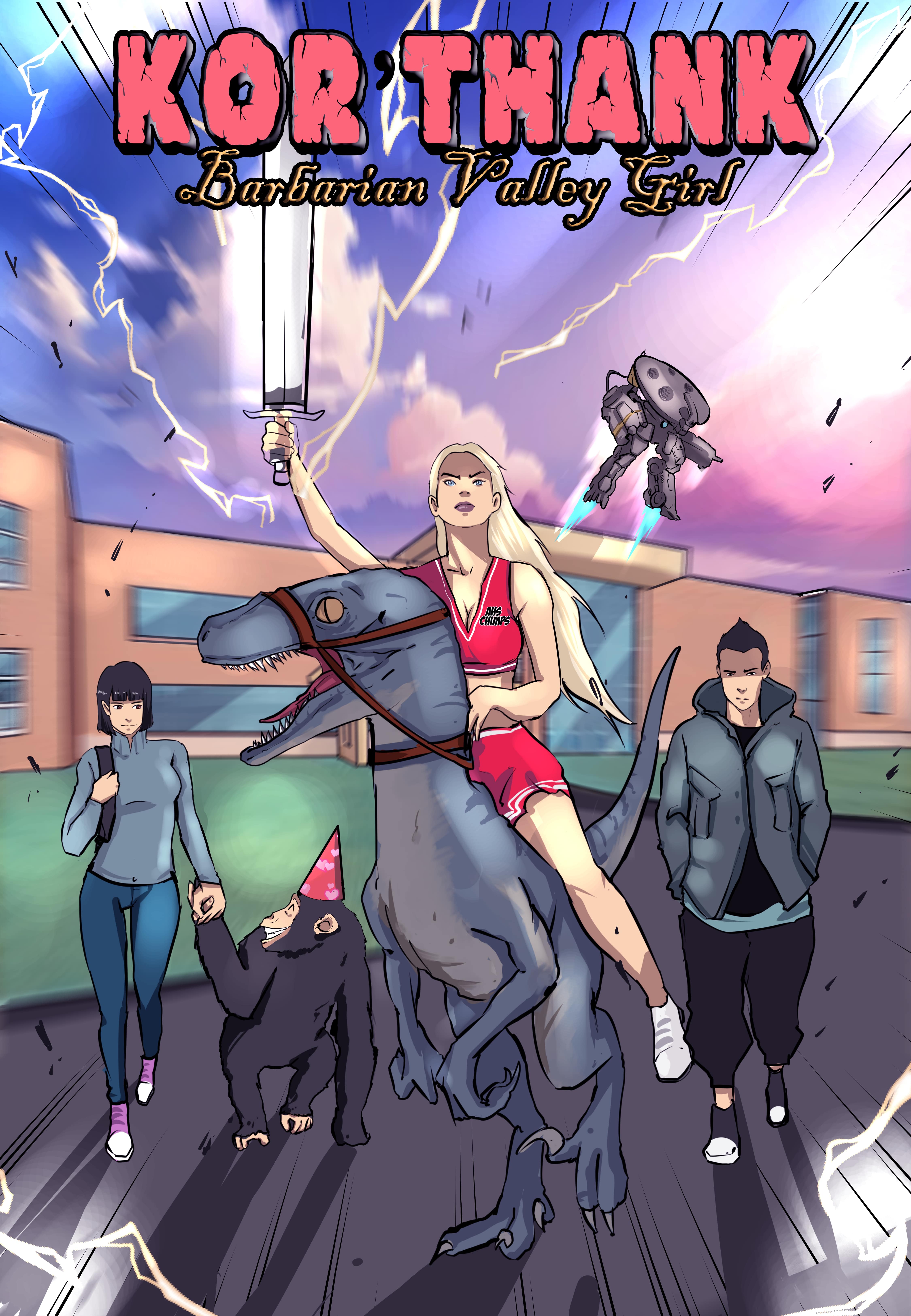 Check out my high school absurdical, Kor’Thank: Barbarian Valley Girl! (Yes, I know “absurdical” is a made up word)